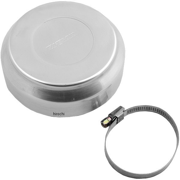 ハイフローフィルタ ラウンドストレート 汎用 アルミカバー