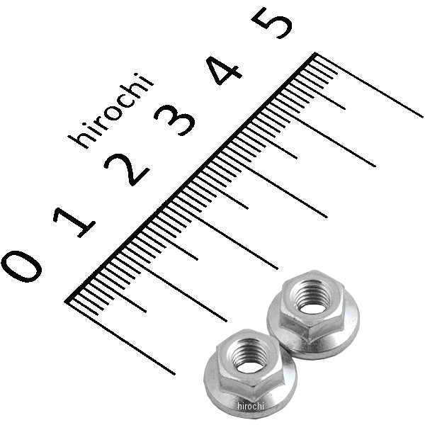 M5フランジナット スチール 2個入り