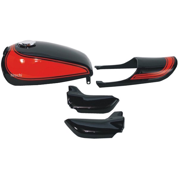 塗装済み スチールタンクセット Z2タイプ ゼファー750 火の玉