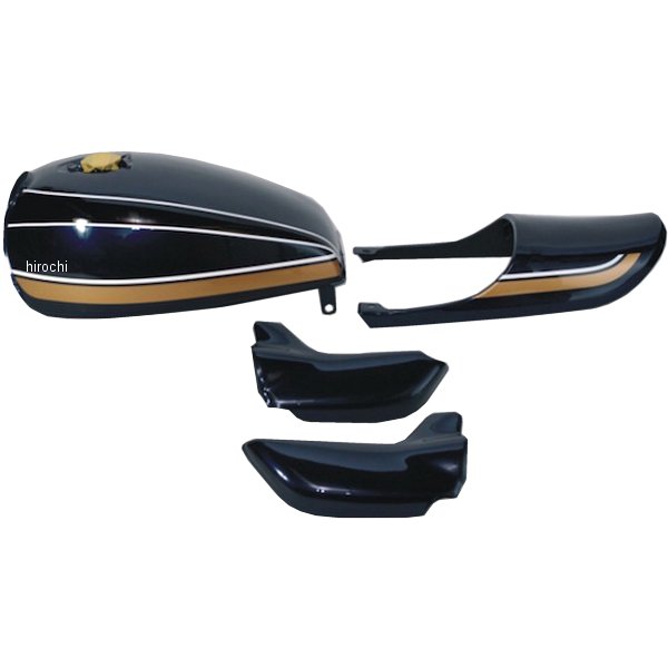 塗装済み スチールタンクセット Z2タイプ ゼファー750 青玉虫