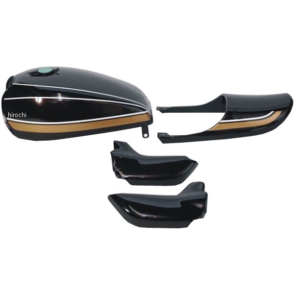 塗装済み スチールタンクセット Z2タイプ ゼファー750 茶玉虫