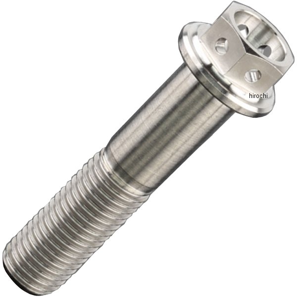 チタンフランジボルト 汎用 スタンダード M10 P1.25 45mm 1本入り
