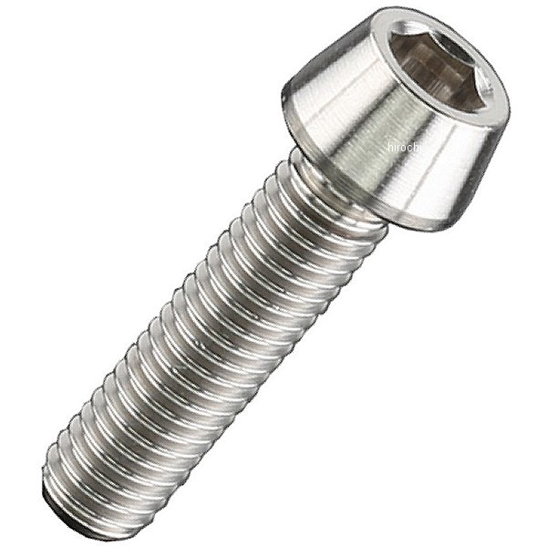 チタンキャップボルト 汎用 テーパー M5 P0.8 20mm 1本入り