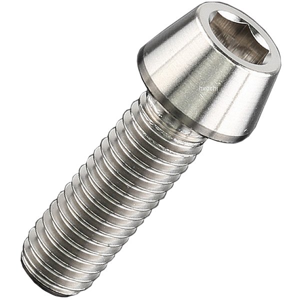 チタンキャップボルト 汎用 テーパー M8 P1.25 25mm 1本入り