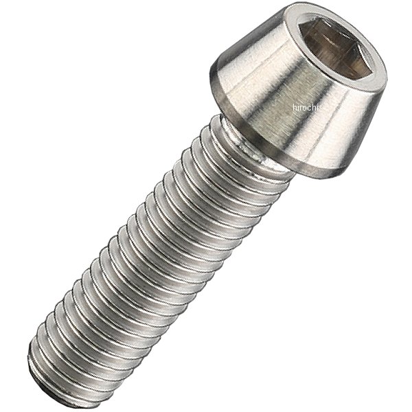 チタンキャップボルト 汎用 テーパー M8 P1.25 30mm 1本入り