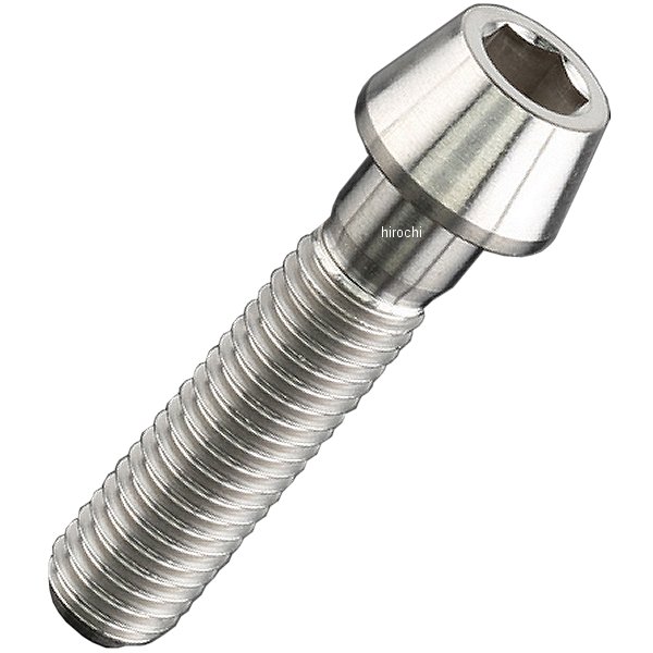チタンキャップボルト 汎用 テーパー M8 P1.25 35mm 1本入り