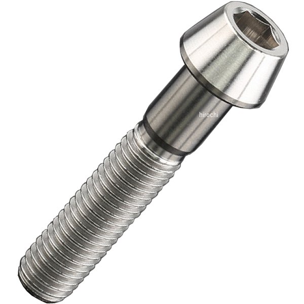 チタンキャップボルト 汎用 テーパー M8 P1.25 40mm 1本入り