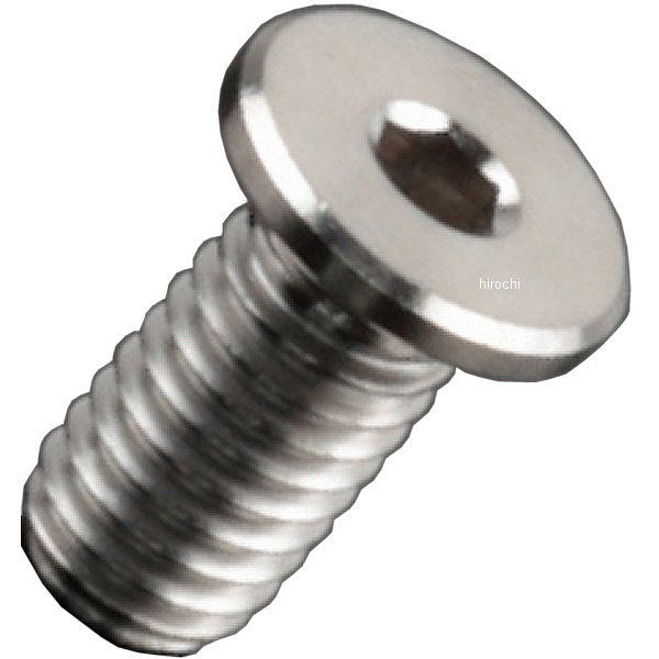 チタンキャップボルト 汎用 エクストラローヘッド M6 P1.0 12mm 1本入り