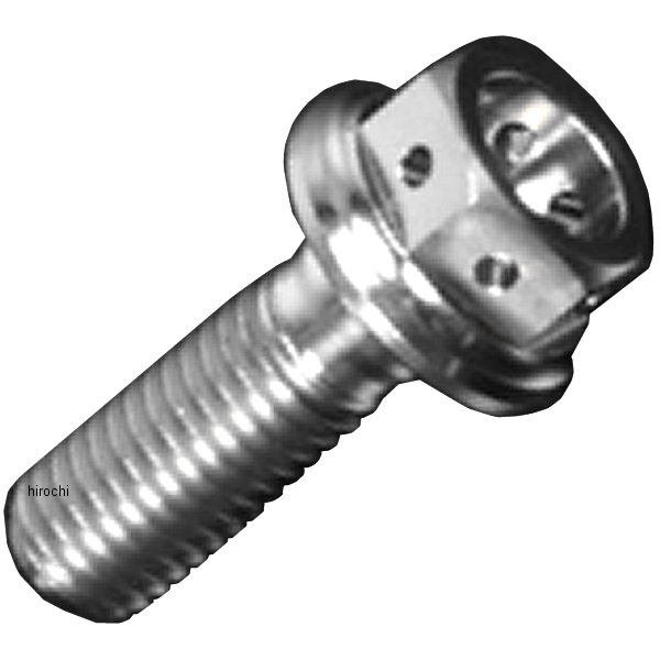 チタンフランジボルト 汎用 スタンダード M10 P1.5 35mm 1本入り