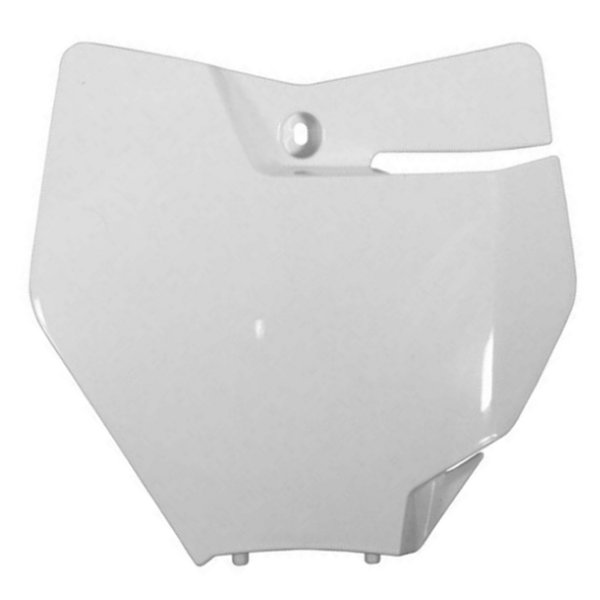 フロントゼッケンプレート 16年-18年 KTM SX125 白