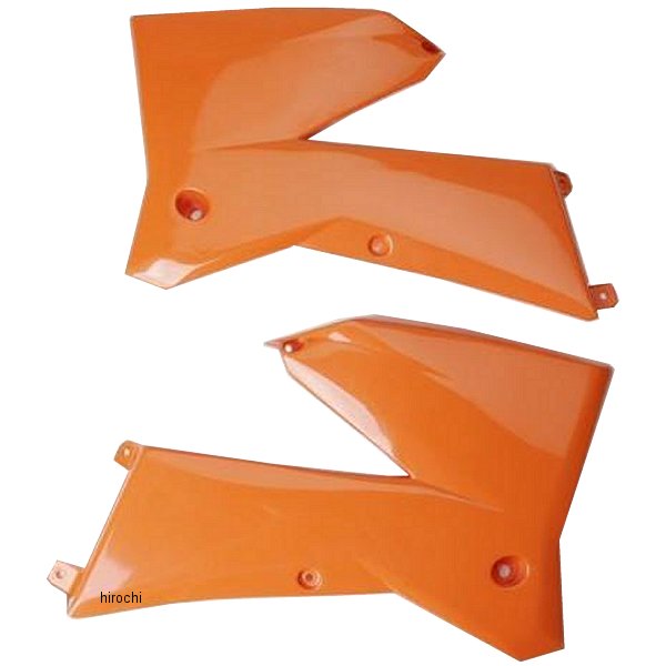 ラジエーターカバー 16年-18年 KTM SX/SXF オレンジ