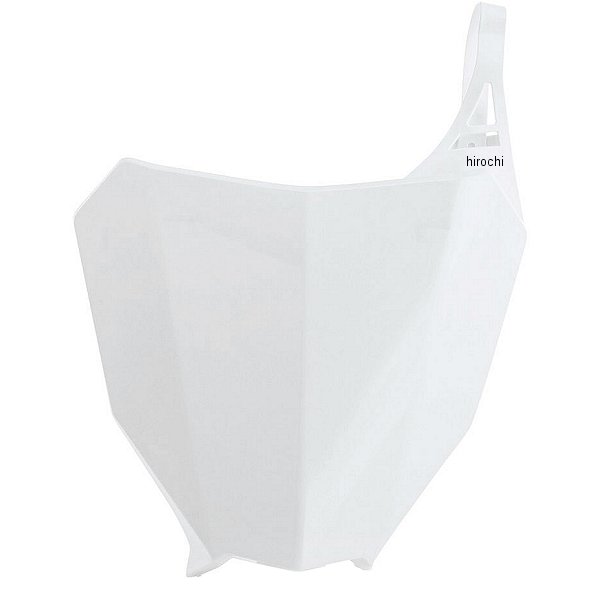 フロントナンバープレート 17年-18年 CRF450 白