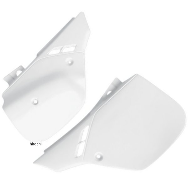 サイドパネル 88年-90年 CR125R、CR250R、CR500R 白