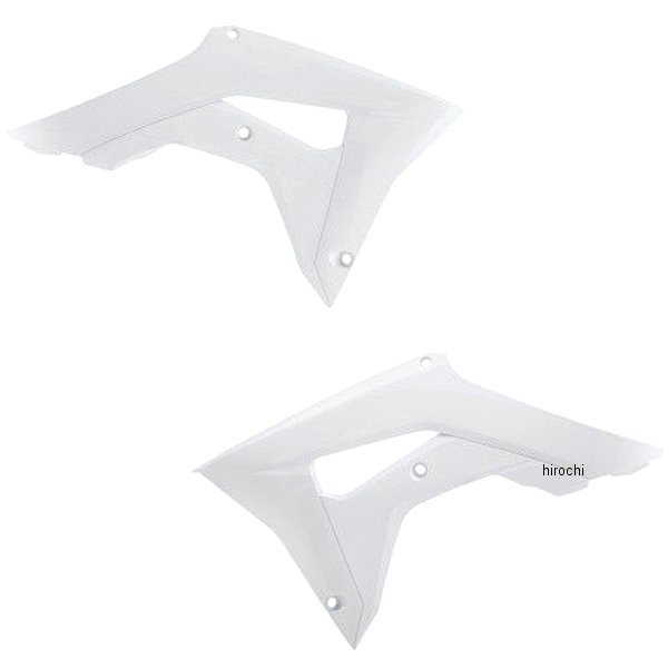 ユーフォープラスト UFO PLAS ラジエーターカバー 17年-18年 CRF450R 白