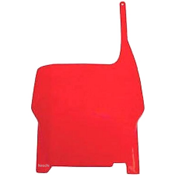 フロントナンバープレート 17年-18年 CRF450 赤