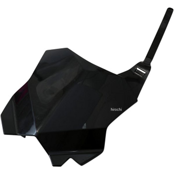 フロントナンバープレート 21年 KX450、KX250 黒