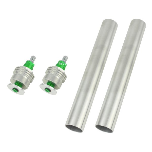 イニシャルアジャスター タイプ1 18年以降 ニンジャ250/400 シルバー/ライムグリーン