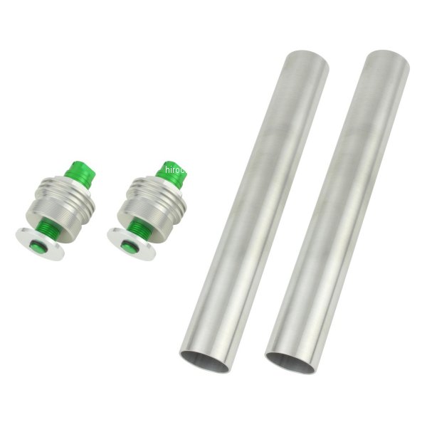 イニシャルアジャスター タイプ2 18年以降 ニンジャ250/400 シルバー/ライムグリーン