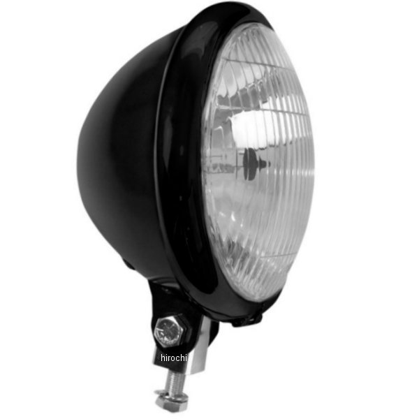 ヘッドライトベイツ 5.75インチ H4 60/55W 黒/黒ベゼル