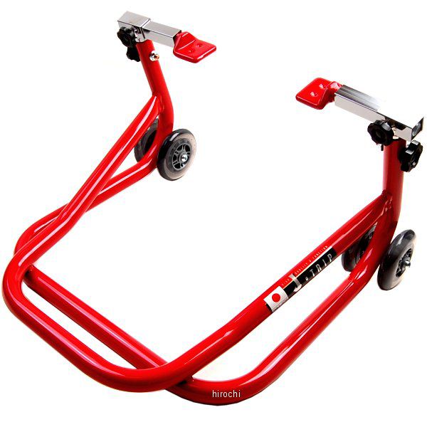 Jトリップ J-TRIP メンテナンススタンド赤ショートローラースタンド受けタイプ：L受け付属