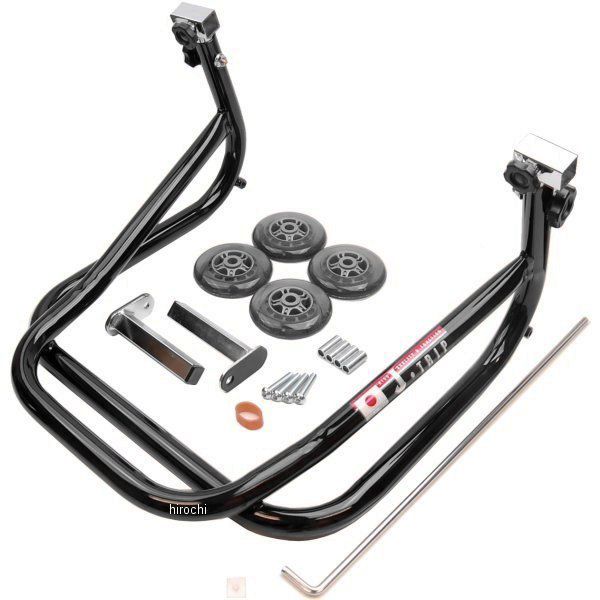 Jトリップ J-TRIP メンテナンススタンド黒はじめてスタンド受けタイプ：シャフト専用受け