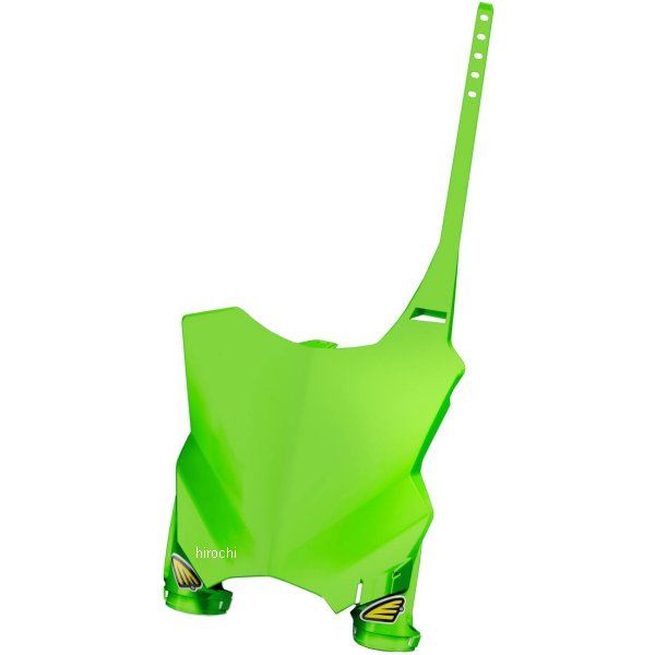 フロントナンバープレート 19年-21年 カワサキ KX250 緑