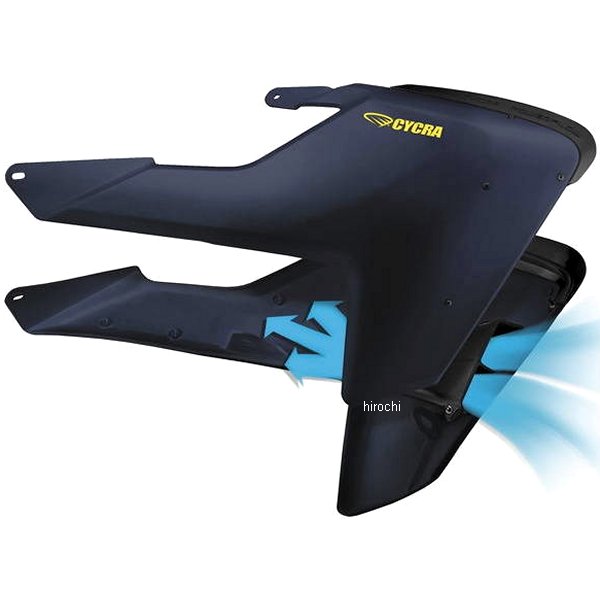 ラジエーターシュラウド 16年-18年 Husqvarna FC 250 青