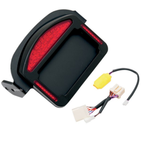 LEDテールライト/プレート付 06年-10年 FXST 黒