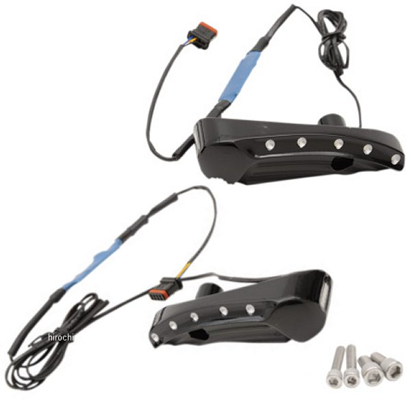 LEDウインカー フロント 15年以降 FLTR 黒