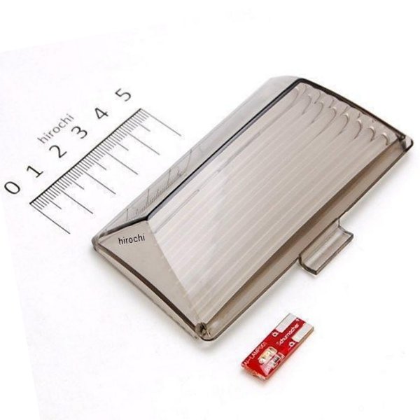 LED リア フェンダー チップ スモークレンズ/赤