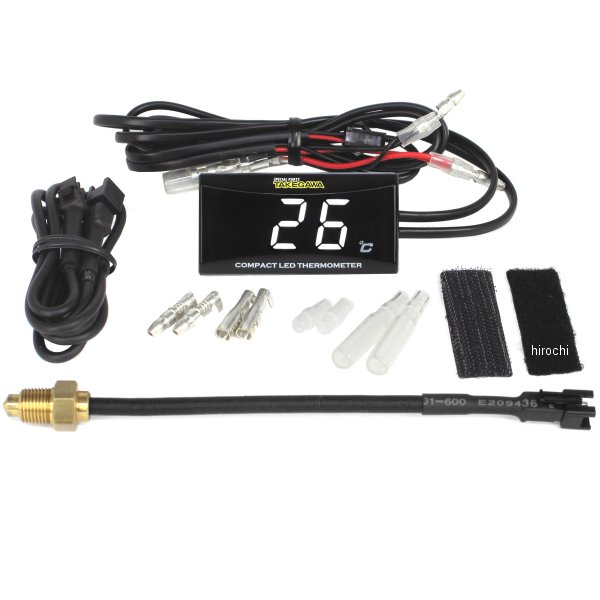コンパクト LED サーモメーター PT1/8温度センサー