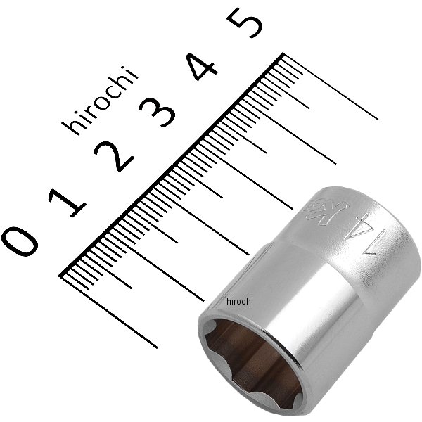 3/8インチsq サーフェイスソケット 14mm