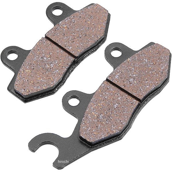 ブレーキパッド レジン 89年以降 スズキ、カワサキ オーガニック リア