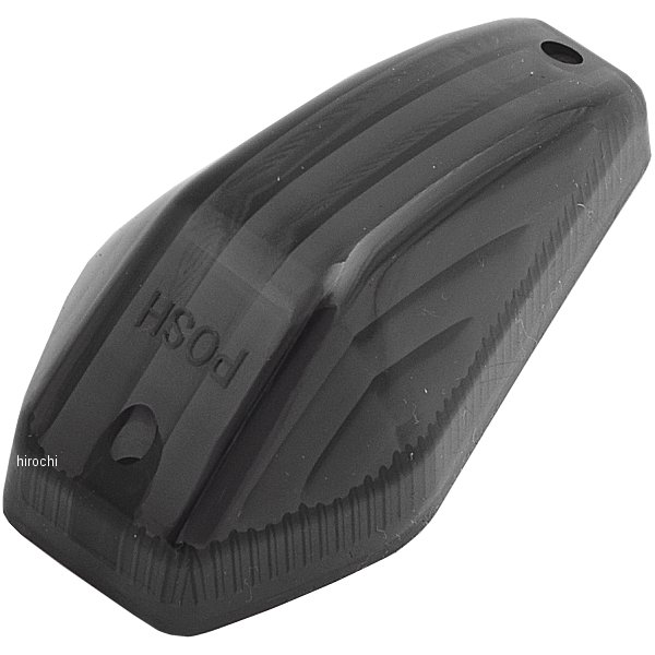 スペアレンズ 汎用 エアロLEDウインカー ストリームラインタイプ 1個 スモーク