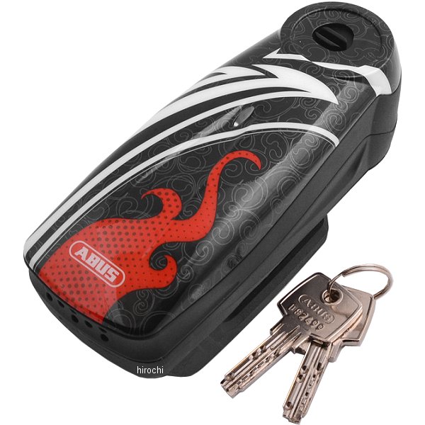 10-1082  Detecto 7000 RS1 アラーム ディスクロック 3mm x 5mmピン フレイム 黒