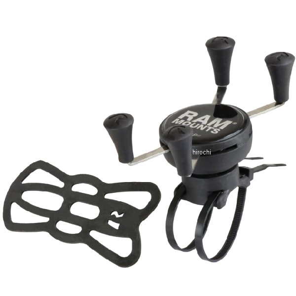 Xグリップ自転車用セット EZ-ON/OFF スマートフォン用 テザー付