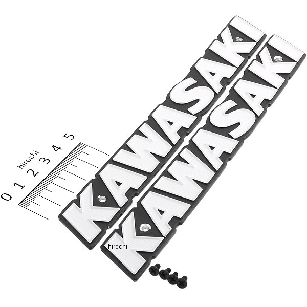 タンクエンブレム KAWASAKI 後期型 左右セット