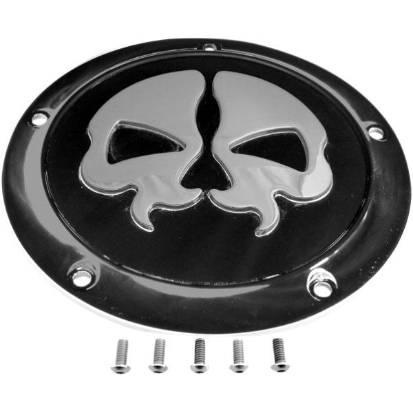 ダービーカバー 16年以降 FLH スピリットスカル 黒