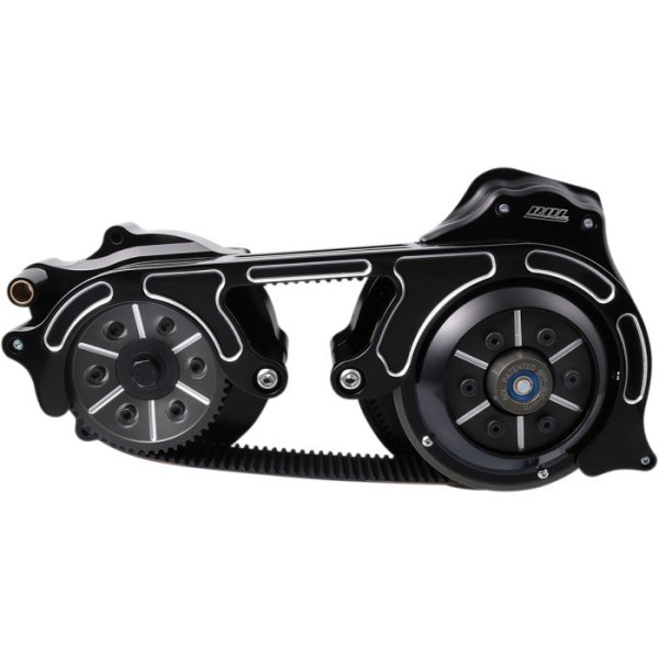 ベルトドライブ Belt Drives 2インチ オープン ベルトドライブキット 14年-16年 ツーリング 油圧クラッチ 黒