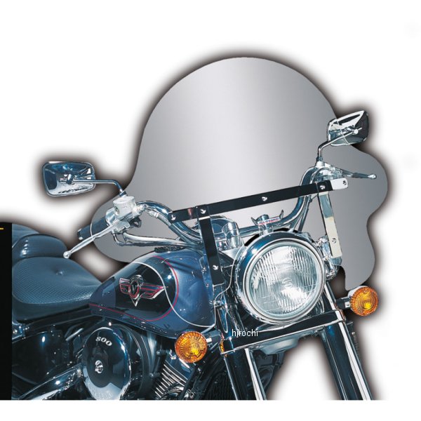 【セール特価】 シールド 16インチ高 テーパーフォーク取付 クリア/クローム