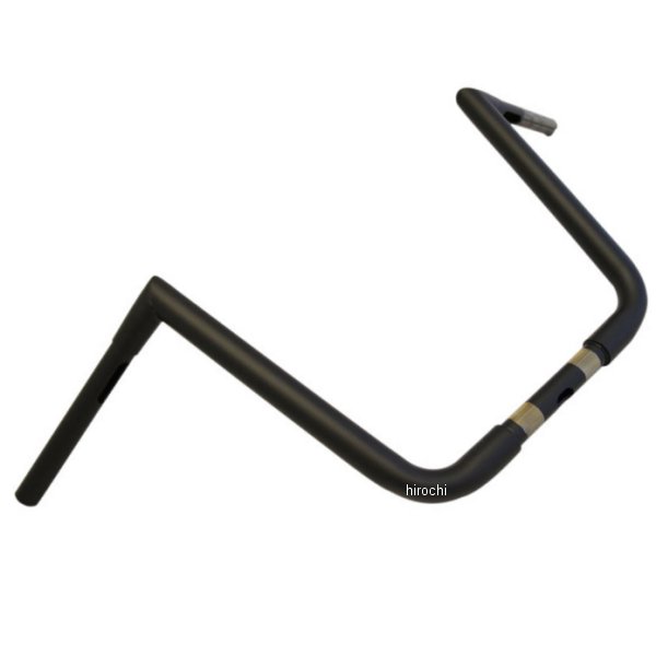 1.25インチ ハンドルバー ピーク 13インチ 黒(つや消し)