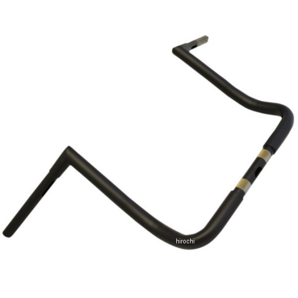 1.25インチ ハンドルバー Batwing 14インチ 96年以降 FLH 黒(つや消し)