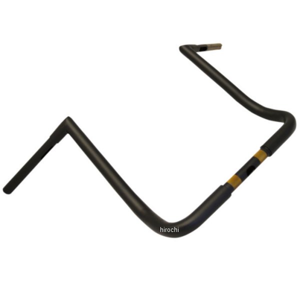 【セール特価】 1.25インチ ハンドルバー Batwing 16.5インチ 96年以降 FLH 黒(つや消し)