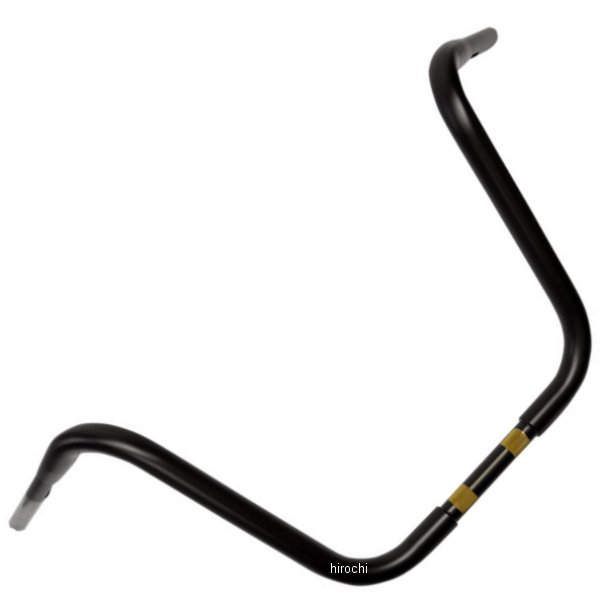 1.25インチ バッファローバー エイプ 14インチ 08年以降 FLHR/FLTR 黒(つや有り)