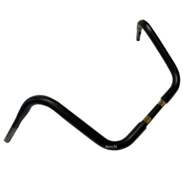 1.25インチ バッファローバー エイプ 12.5インチ 08年以降 FLHR/FLTR 黒(つや消し)