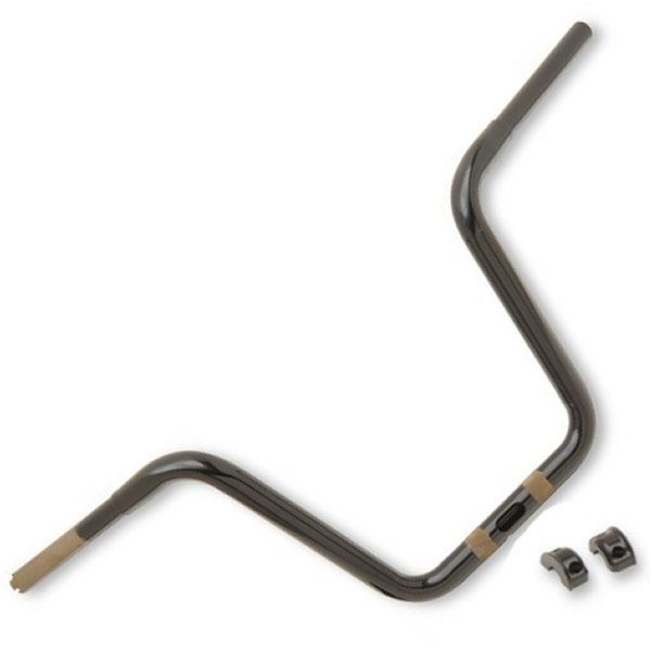 1.25インチ ツーリングハンドルバー 12インチ 15年以降 FLTR 黒(つや有り)