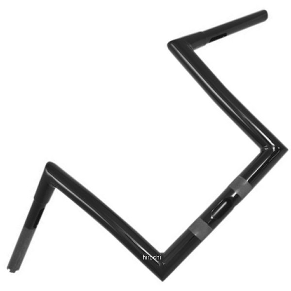 1.25インチ ハンドルバー エイプ 10インチ 15年以降 FLTR 黒(つや有り)