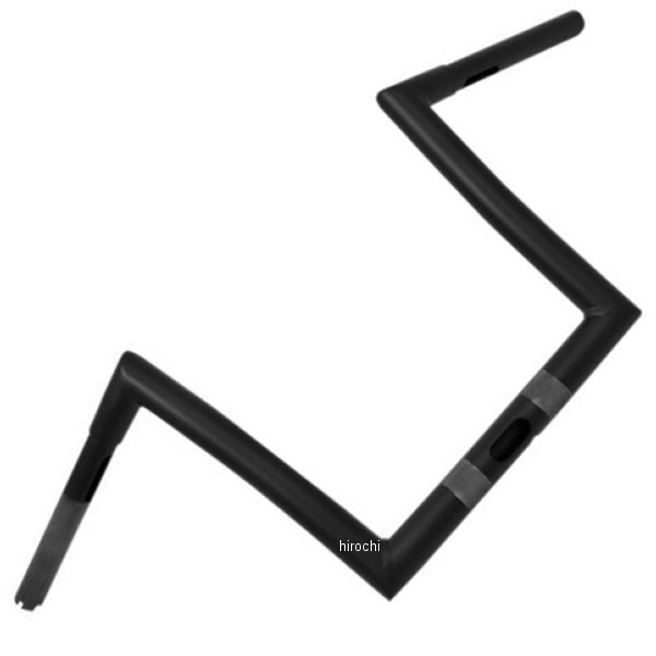 1.25インチ ハンドルバー エイプ 10インチ 15年以降 FLTR 黒(つや消し)