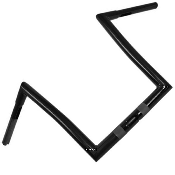 1.25インチ ハンドルバー エイプ 12インチ 15年以降 FLTR 黒(つや有り)