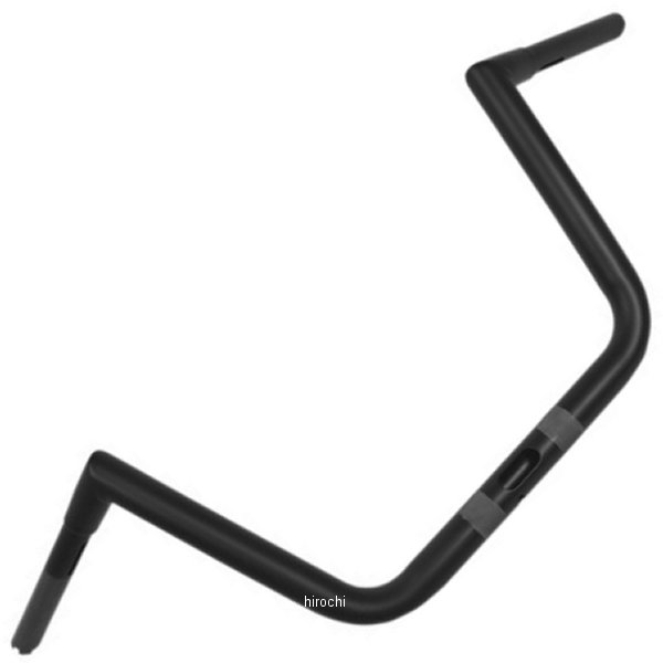 【セール特価】 1.25インチ ハンドルバー Hefty 10インチ 15年以降 FLTR 黒(つや消し)